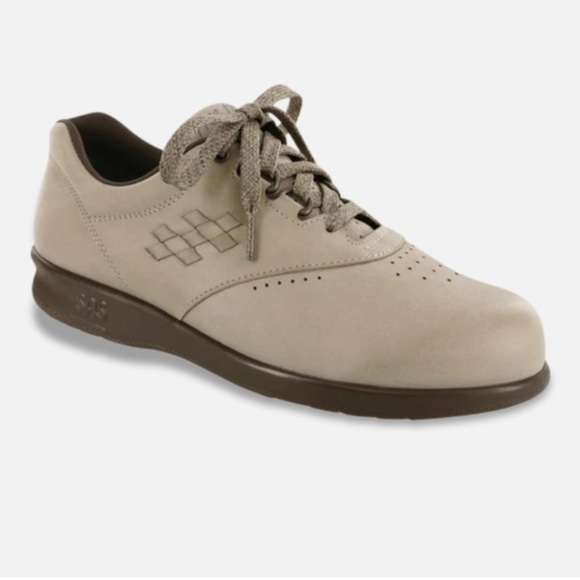 SAS Freetime Suede Comfort Walking Shoe in Sage suede, US Women size 10 WW - Picture 1 of 14